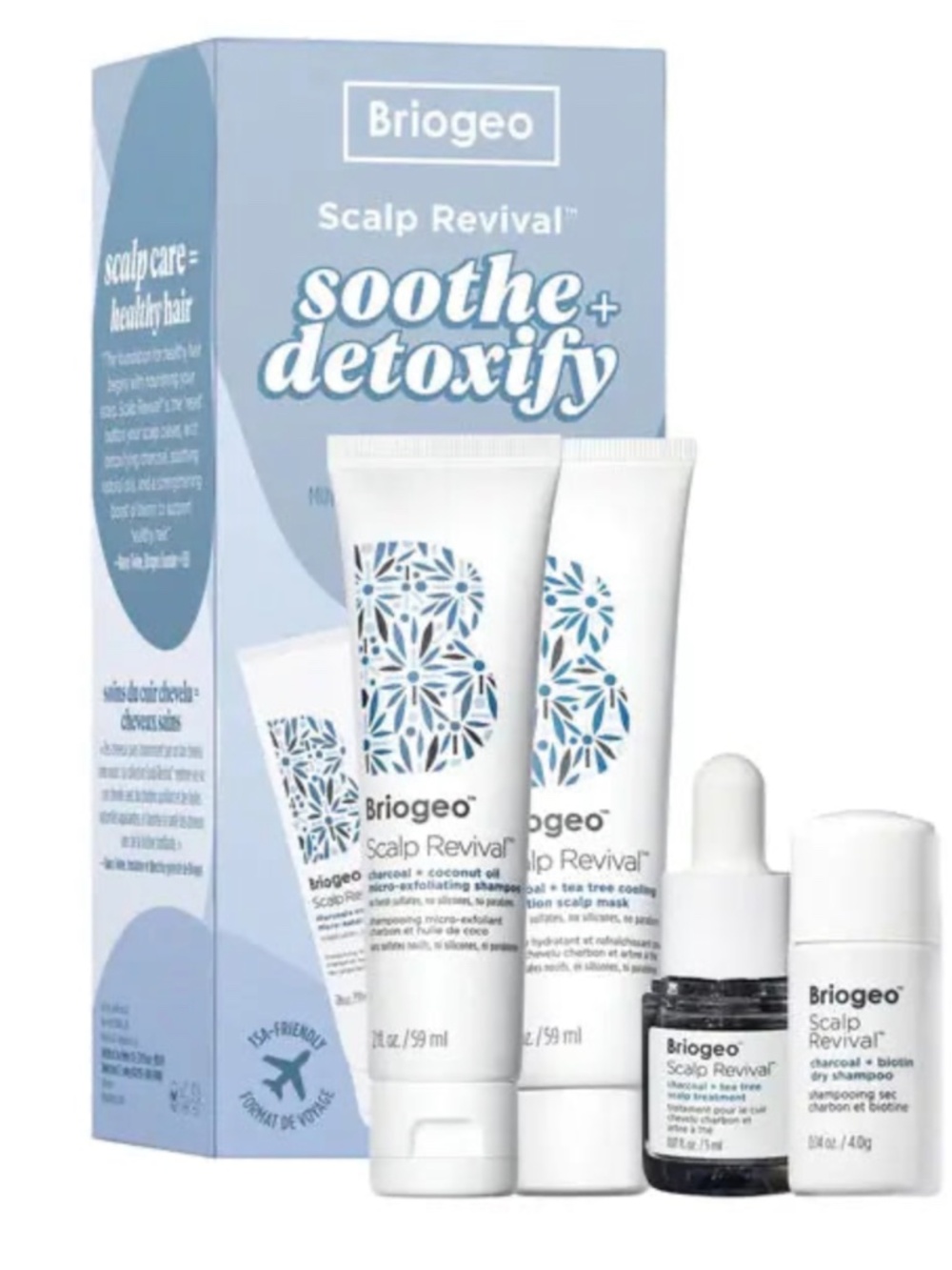 Briogeo Scalp Revival Soothe + Detoxify Hair Care Minis